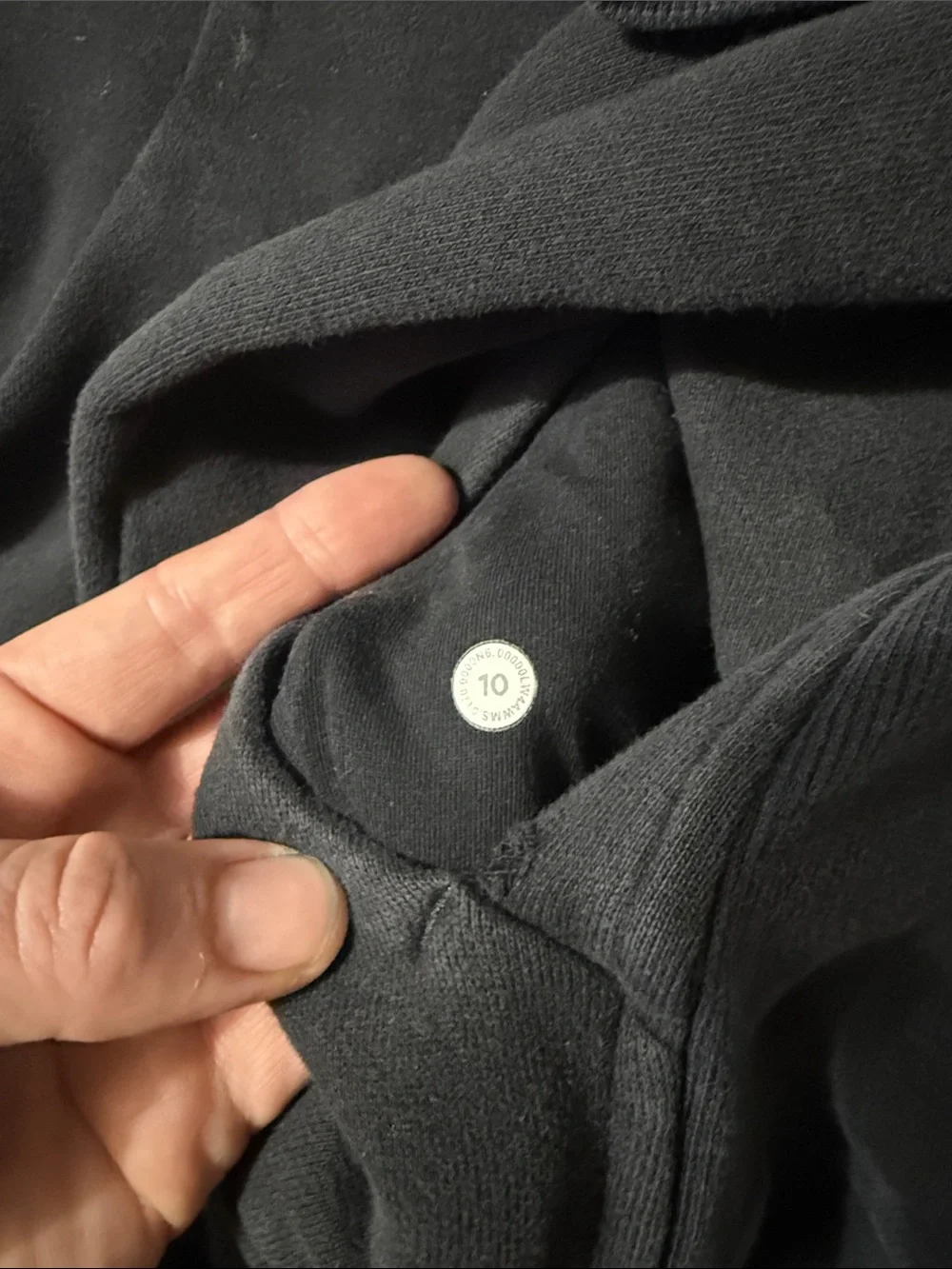 lululemon athletica Black Full-Zip Hooded Jacket